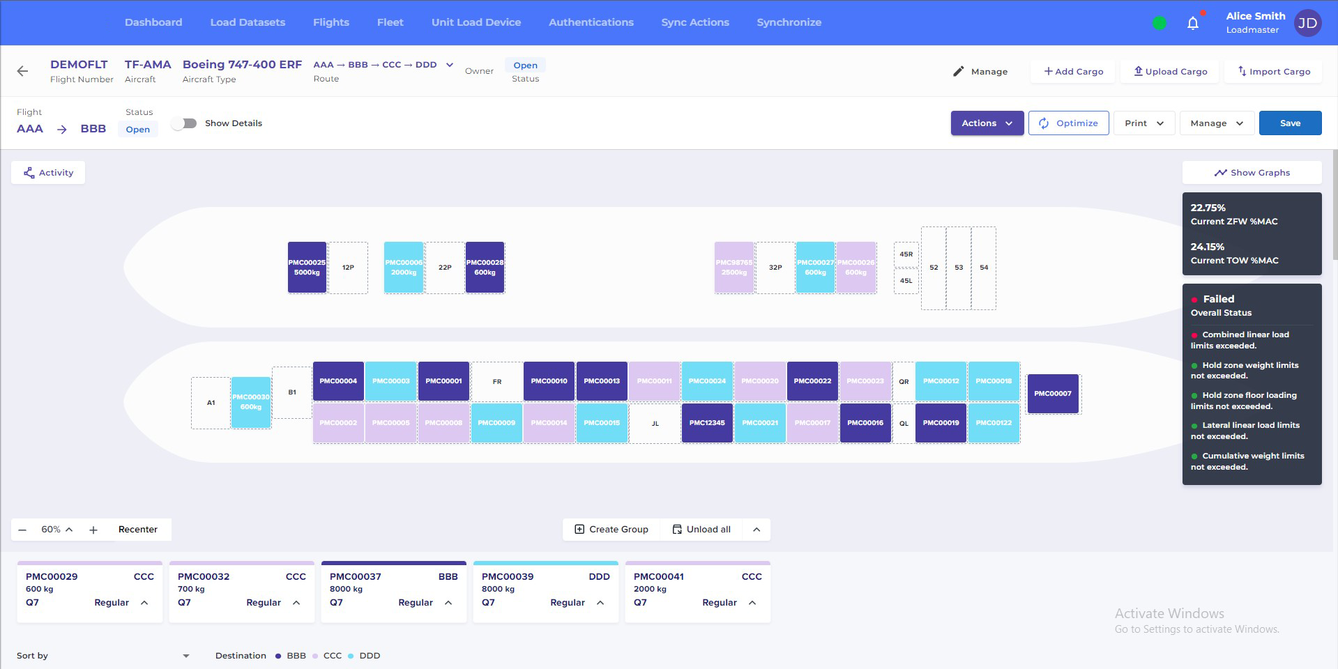 Aviation Hold Planner